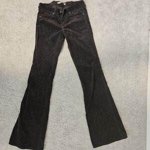 MAVI courderoy flare pants chocolate brown size 25
